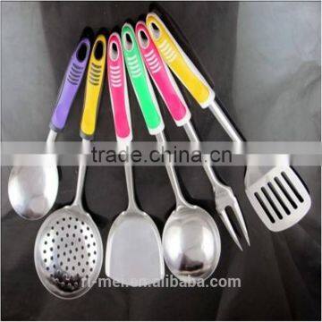 Wholesale Best Easy 6 pieces Kitchen Set Stainless Steel Solid Spatula