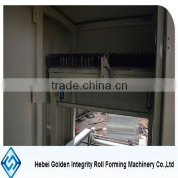 stone coated steel roof tile production line