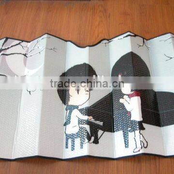 Customized Universal Folding Car Front PE Bubble/PE Foam Sunshade photo-6