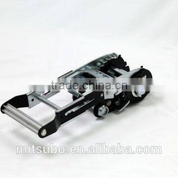 2" Steel Extendable Cargo Lashing Tie Down Strap Ratchet Buckle photo-3