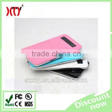 Real Capacity Portable PowerBank Charger, Wholesale 5000mAh mobile Power Bank