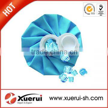 blue plastic ice cube bag for medical use