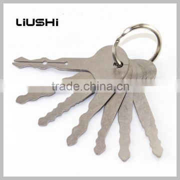 GOSO 7pcs car door open tools keys for locksmith