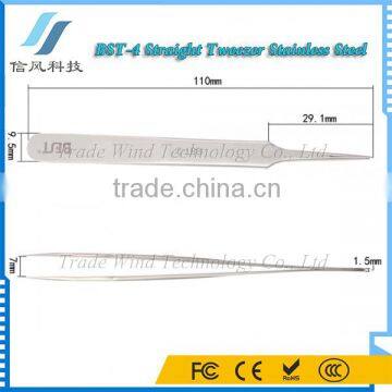 BST-4 Highly Precise Fine Point Straight Tweezer Stainless Steel photo-3