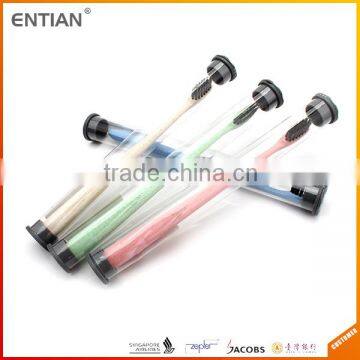 Degradable Fancy Wheat Straw and Plastic Toothbrush photo-2