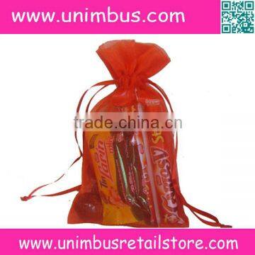 promotion organza gift bags for sweets