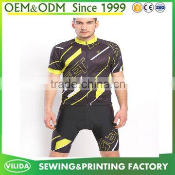 Custom good quality outdoor sport high quality bicycle wear dry fit sport tracksuits