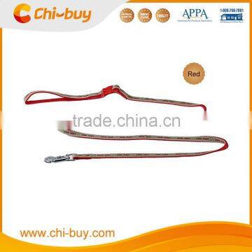 Wholesale Red Print Dog Collar Leash Nylon Material W10 X L120cm