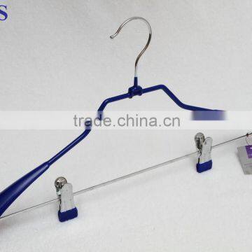 Wide Shoulder PVC Coating Clips Hanger