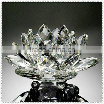 Top Quality Crystal Lotus Flower For Party Gifts