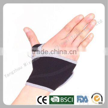 Waterproof neoprene wrist support for typing