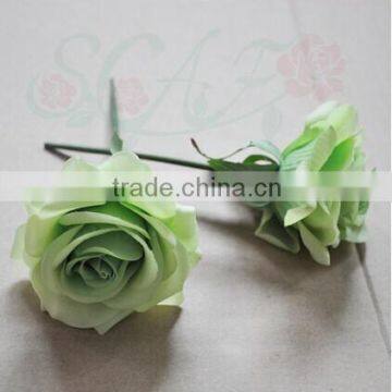 simulation flower latex small rose flower real touch artificial rose head