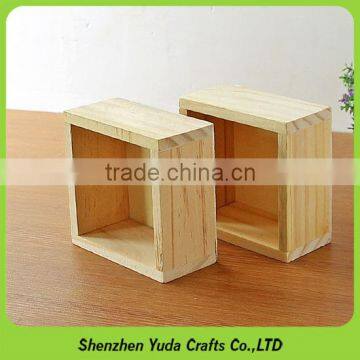 Mini Solid Wood Rectangular Storage Case Desktop Make Mdf Box for Sale