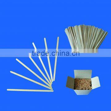 wooden coffee stirrers