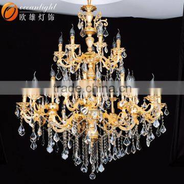 Modern design Chandelier Luxury Crystal kristallen lusters maria theresa Chandeliers lighting for dining room restaurant OMC903