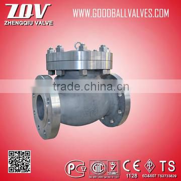 swing check valve API 6D WCB check valve