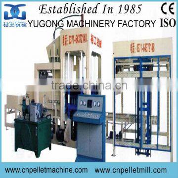 high performance QT6/8/ 10-15 hydraform cement brick making machine