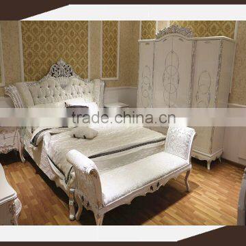 wholesale european simple design fabric stool