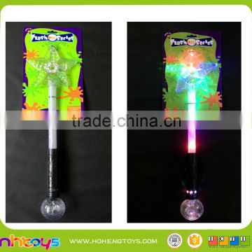 star stick with flash(red/blue/green mix colour )