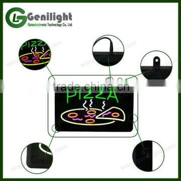 Window Hanging PIZZA Restaurant Open LED Neon Sign photo-2