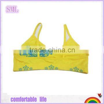 New underwear bra new design girls bra for child development bikini