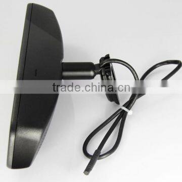 4.3 Inch GPS & Navigation Rear View Mirror Monitor With Car Backup Camera and Auto Brightness Adjustment photo-4