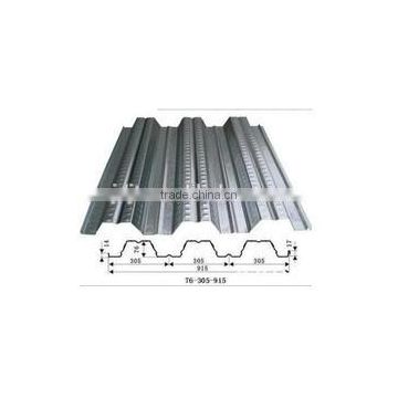 corrugated steel floor decking sheet/steel structure