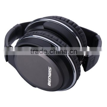 2015 BENWIS H600 over head foldable revolving headphones for mobile phone,computer