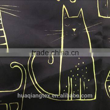 Cute Cartoon Cat Print Animal Print Baby Fabric for Children Winter Jacket photo-4