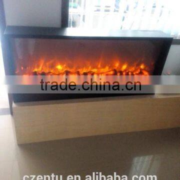 modern warm electronic fireplace with adjustable flame