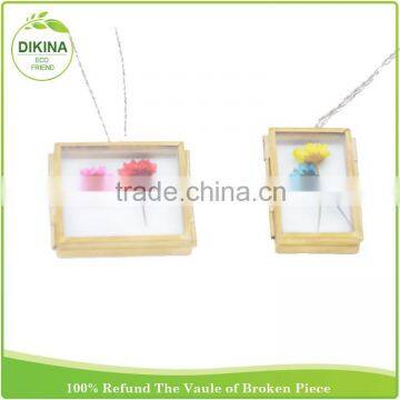 ~MINI Brass Love Art Glass Wedding Gift Letters , Anniversary Presents for Wife , Decoupage Wall Hanging Frame Shadow Box photo-4