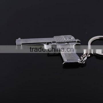 fashion machine gun metal keychain