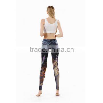 2016 Summer New Design Spandex / Polyester Yoga Legging photo-3