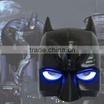 LED Cosplay batman masks/superhero batman mask for kids