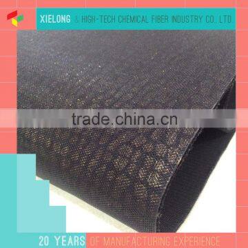 Black Waterproof Breathable Mesh Fabric for Sports Shoes