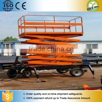 Cost price super quality mobile scissor mechanical lifter