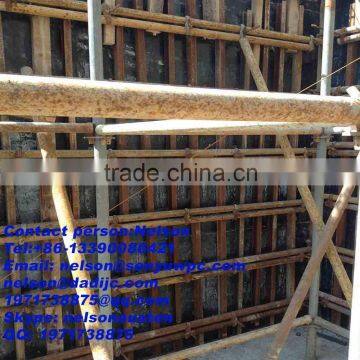 18mm wbp plywood red PP plastic coated plywood for concrete formwork