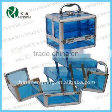 Acrylic cosmetic case makeup box jewelry box