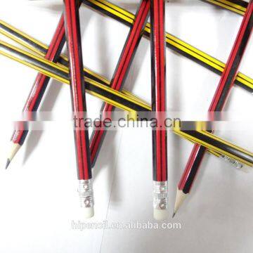 Hexgonal Strip HB Pencil With Eraser photo-4