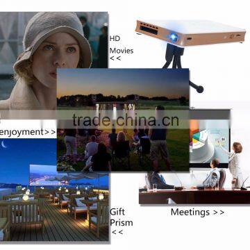 2016 High Lumens Mini Projectors P8 With Buletooth Android Smart tv Box Projectors photo-6