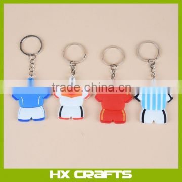 2015 promotional 3D Custom soft PVC Keychain/ Soft Rubber Keychain/ Silicone Keyring