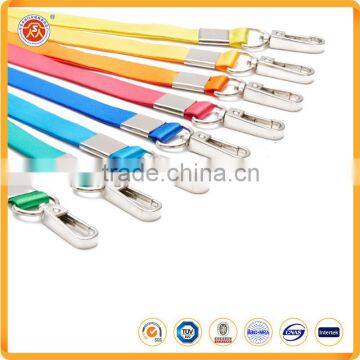 custom printing PVC material promotional lanyard with card holder lanyard