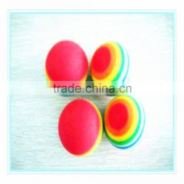 Excellent quality hot sale EVA rainbow golf ball