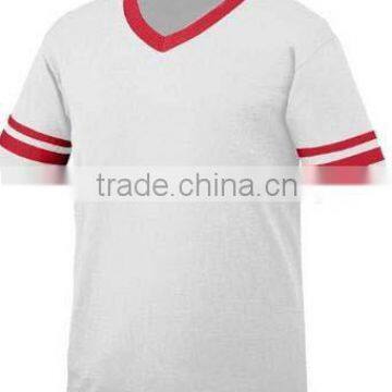 Football Jersey Baseball Tee V Neck White Hockey Jersey T Shirt