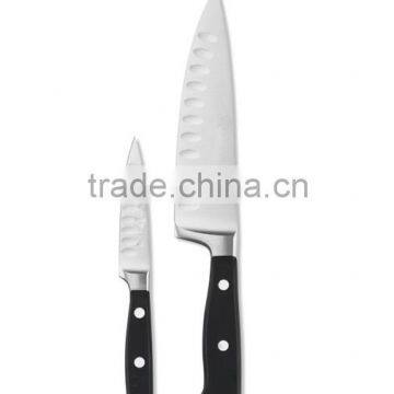 CK-6003 Double set kitchen ceramic knife with steel simple design chef knife set