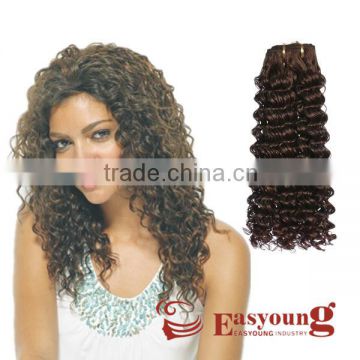 High quality synthetic Afro curly hair weaving for braiding, hair weft