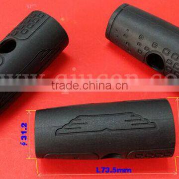 Rubber Handle Cover For Machine Grips / Kitchen Pan Silicone Handle / Molded Rubber Insert Handle Part