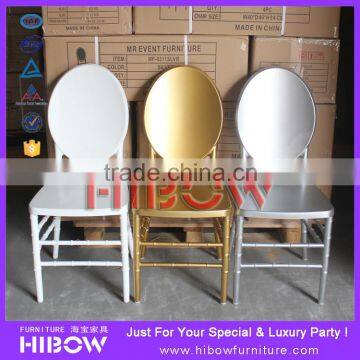 Painted Gold Resin Florence Chairs for Wedding Rceiption H005C