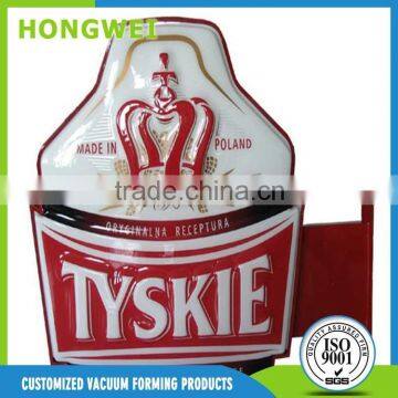 Customized ABS Thermoforming Thick Blister Store Sign photo-3