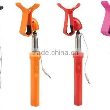 2015 Hot Sale Selfie Stick, Monopod Bluetooth, Selfie Stick Bluetooth for Smartphone